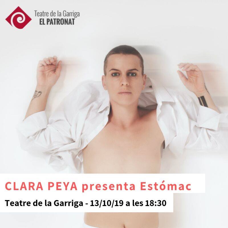 Clara Peya actua al Teatre de la Garriga