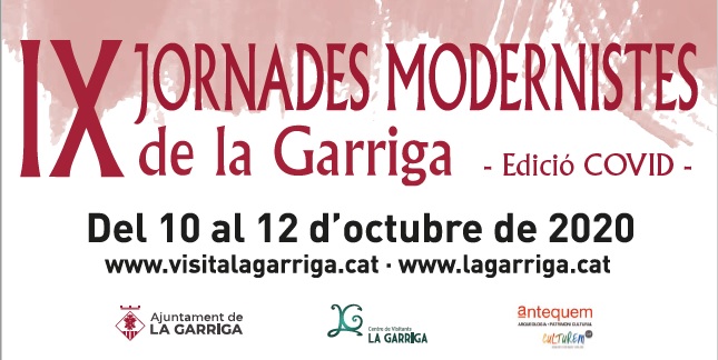 IX Jornades Modernistes de la Garriga