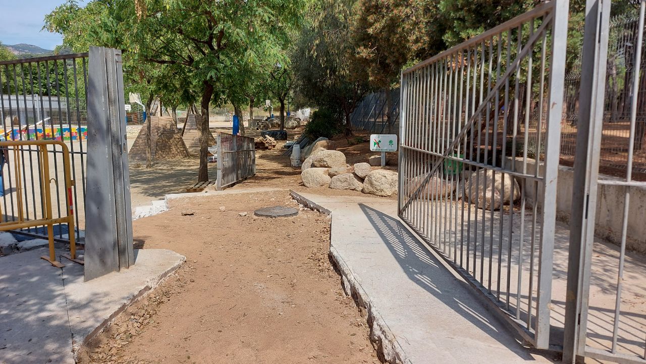 Recta final de les obres per acabar amb les inundacions a Els Pinetons