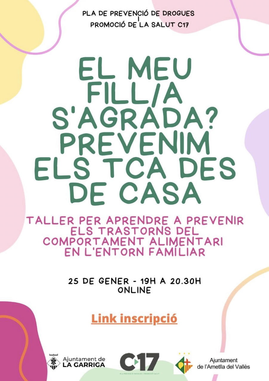 Taller per aprendre a prevenir els trastorns del comportament alimentari en l'entorn familiar