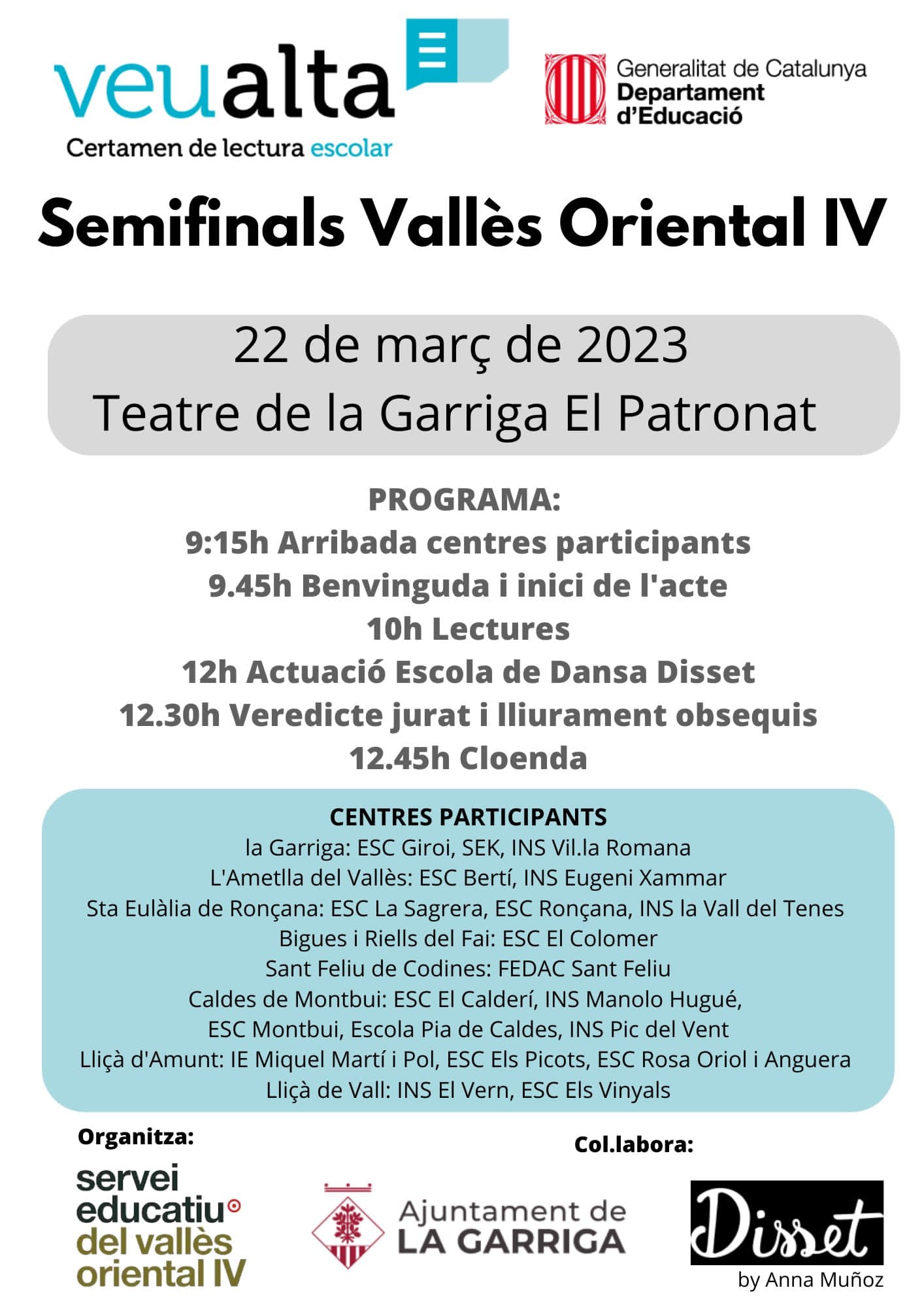 Semifinals Vallès Oriental IV