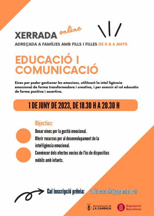 Xerrada online EDUCACIÓ I COMUNICACIÓ