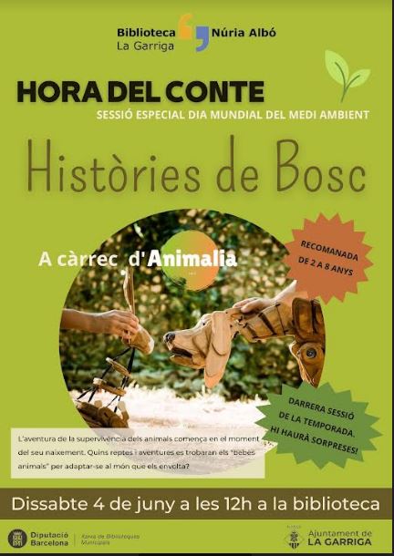 Hora del conte: Històries del Bosc