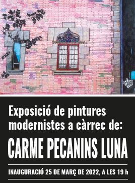 Exposició de pintures modernistes