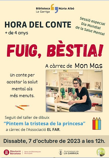 Hora del conte: "Fuig, bèstia!"