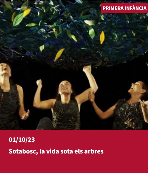 Espectacle - Sotabosc, la vida sota els arbres