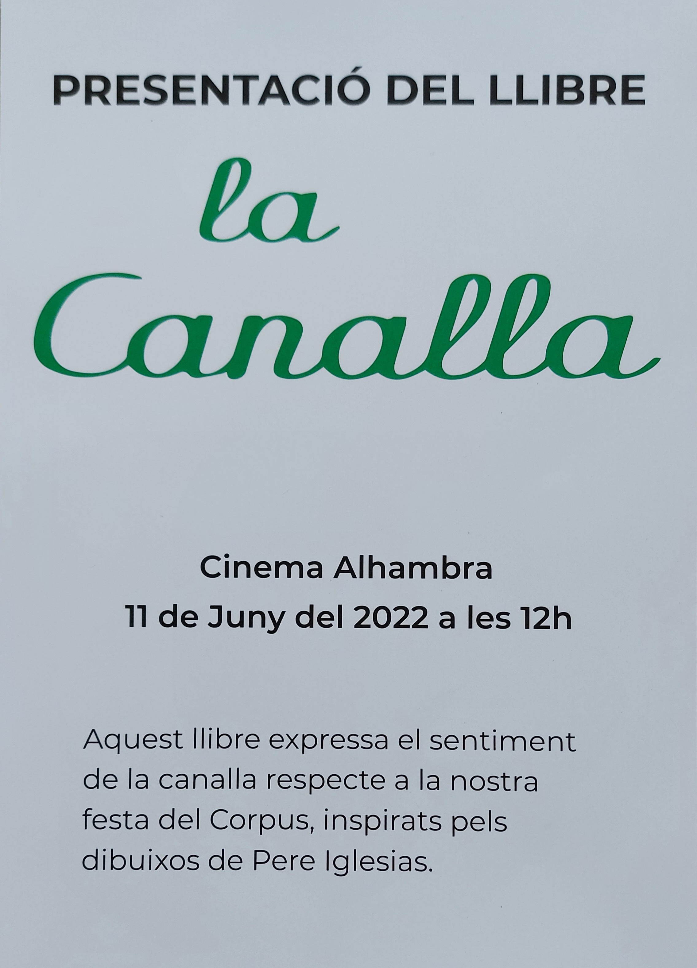 Presentació del llibre 