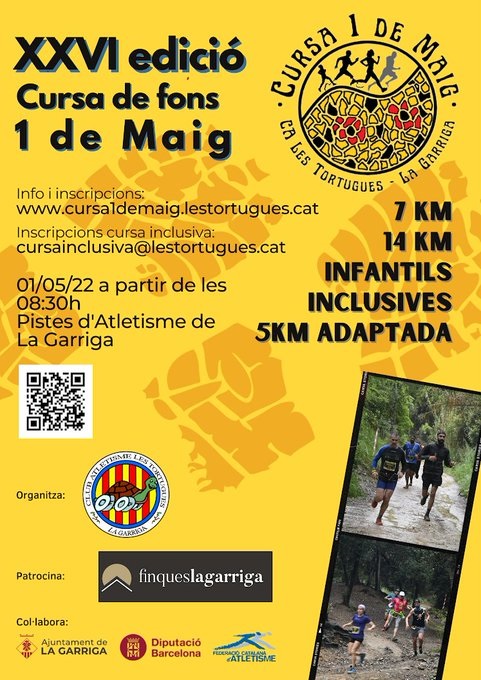 XXVI Cursa de fons de les Tortugues de la Garriga i X Cursa infantil