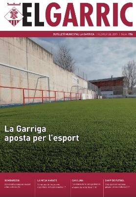 El foment de l'esport, portada d'El Garric 176
