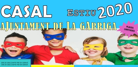 Obertes les inscripcions al casal municipal d'estiu!