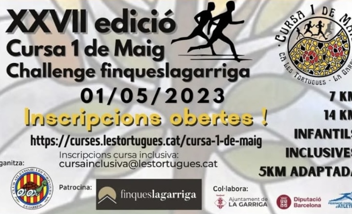 XXVII edició Cursa 1 de maig Les Tortugues 