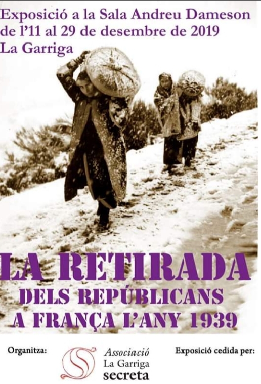 Exposició sobre la retirada republicana