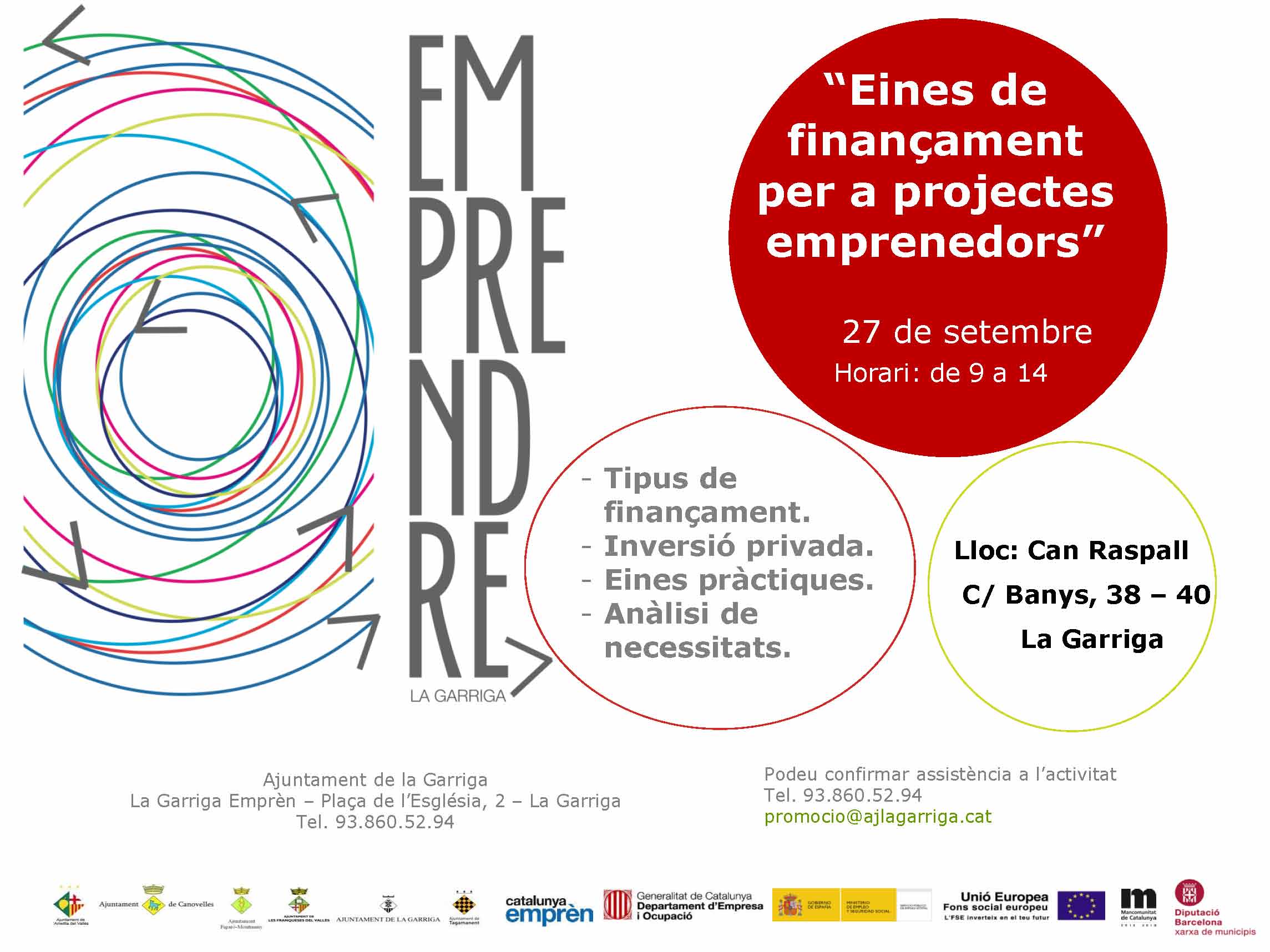 Nou taller d'emprenedoria