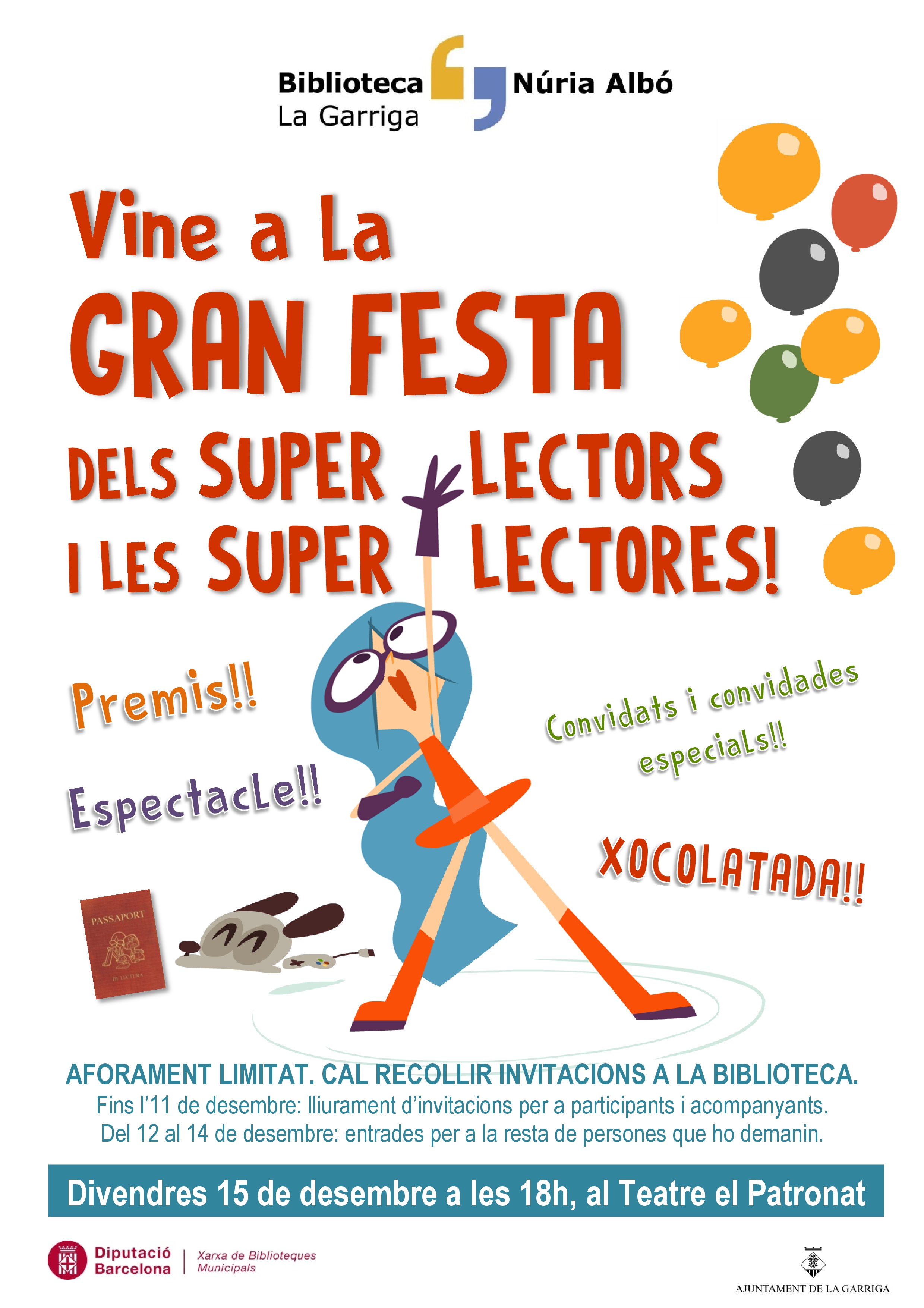 La Biblioteca celebra la Festa de Superlectors i Superlectores