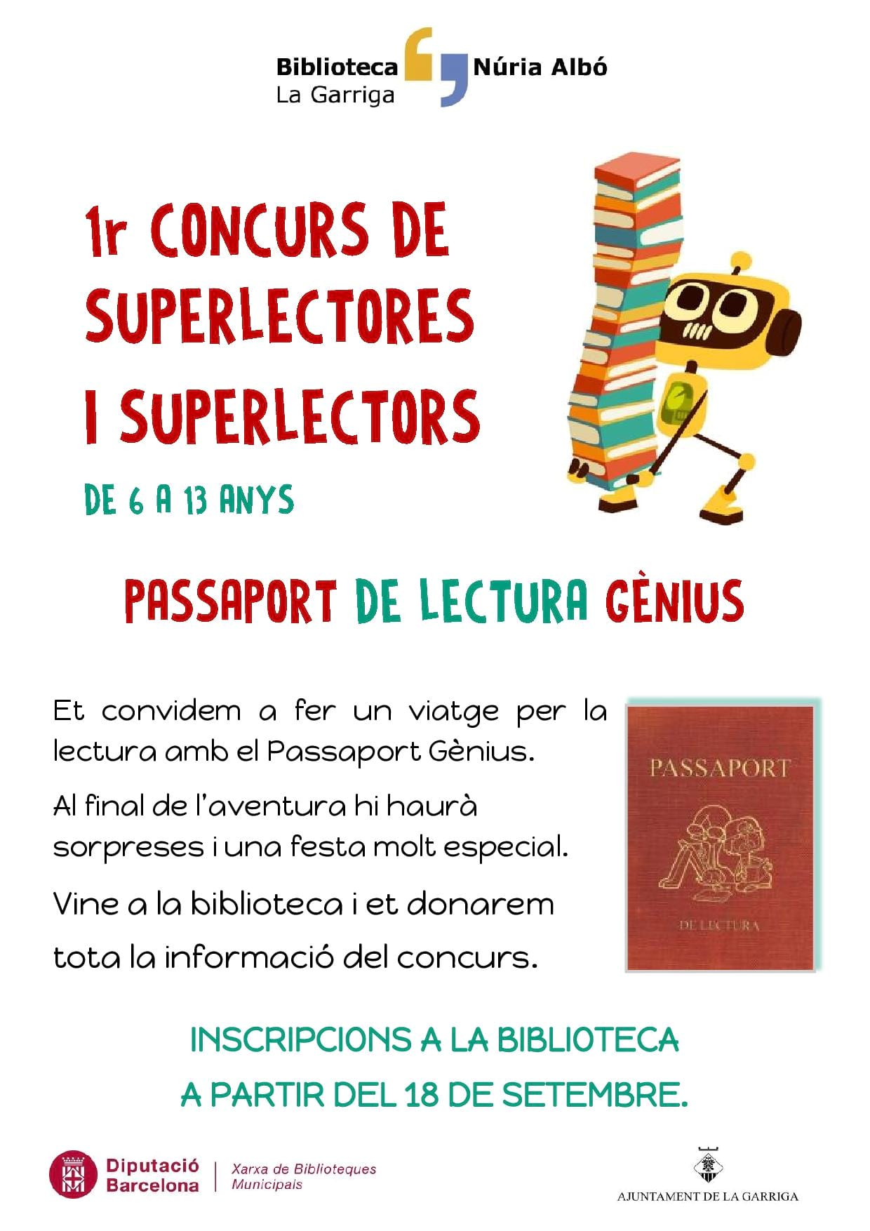 1r concurs de Superlectors i Superlectores