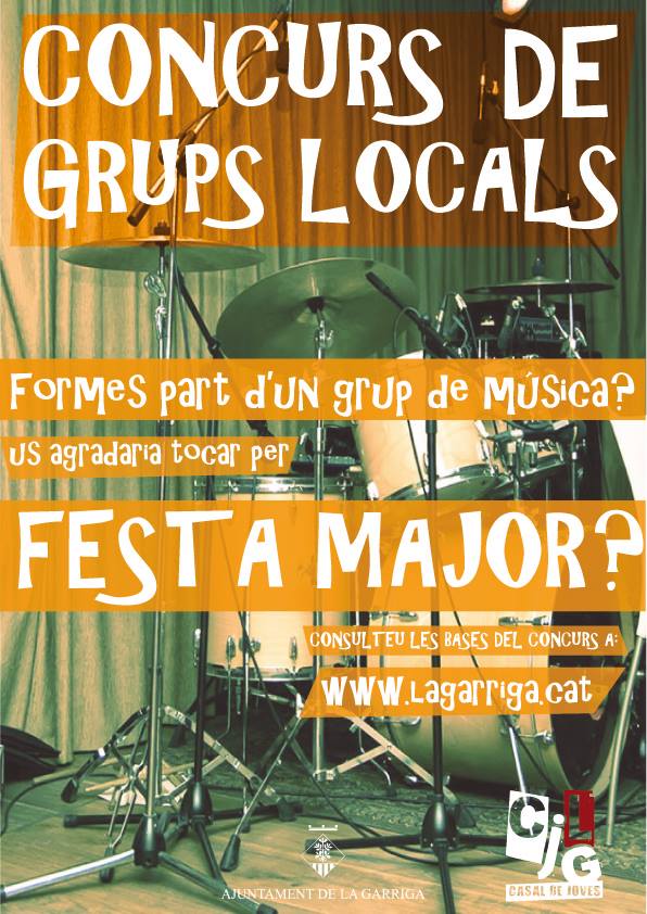 Es busquen grups locals per tocar a la Festa Major