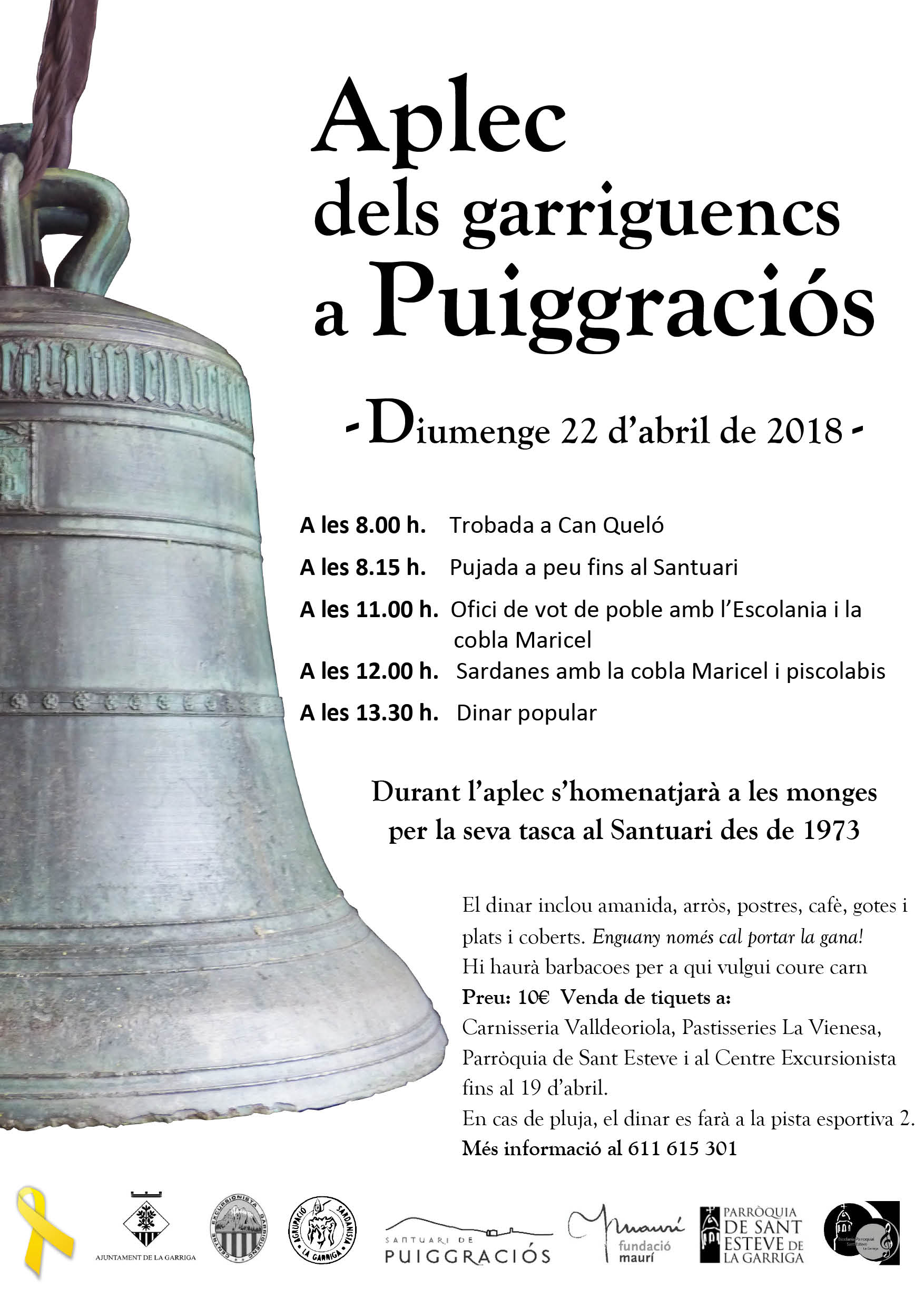 Homenatge a les monges de Puiggraciós