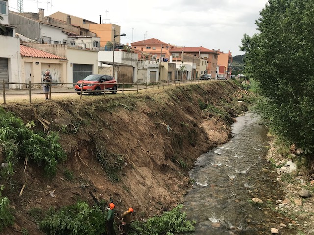 Consolidació de talussos al Congost