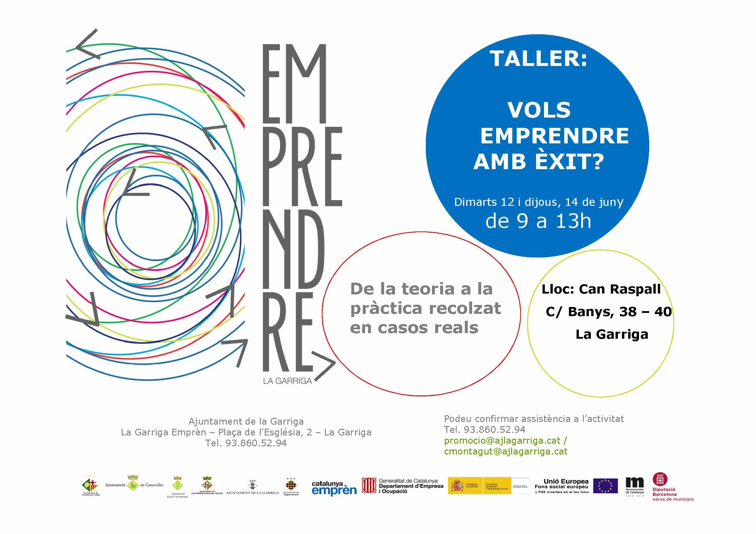 Taller per emprendre amb èxit