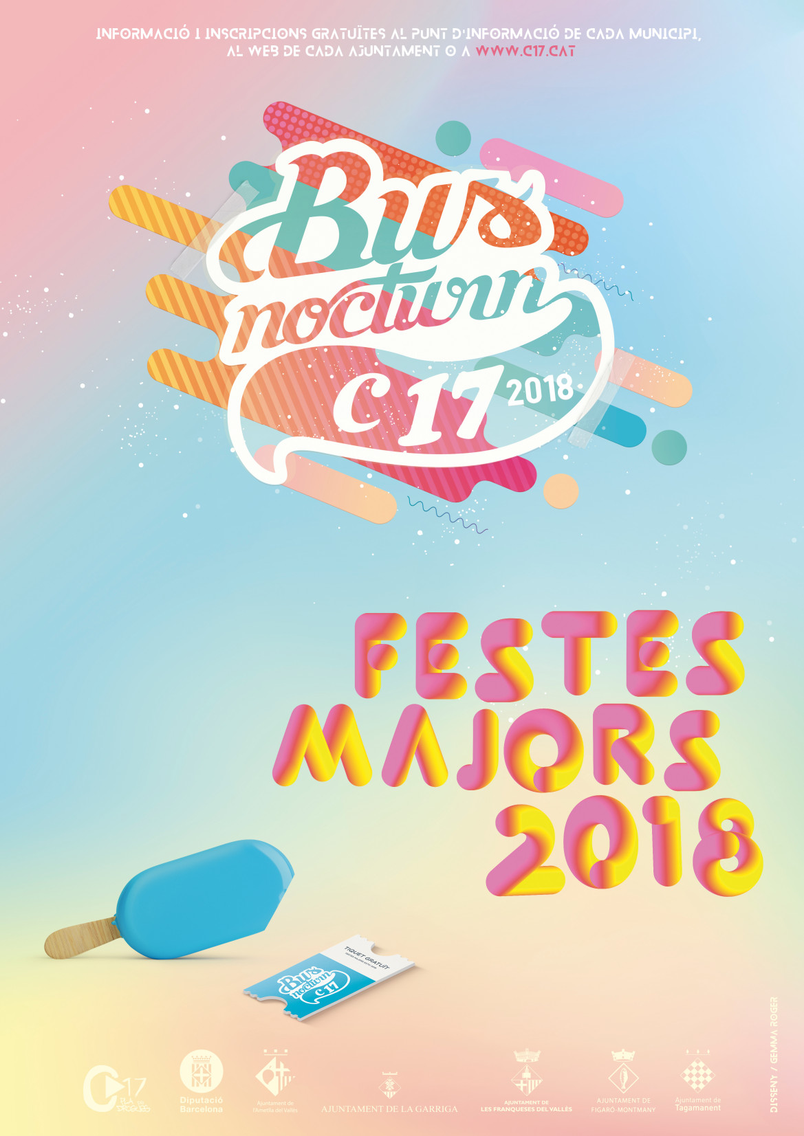 Bus nocturn per anar a les festes majors de l'Ametlla i Granollers