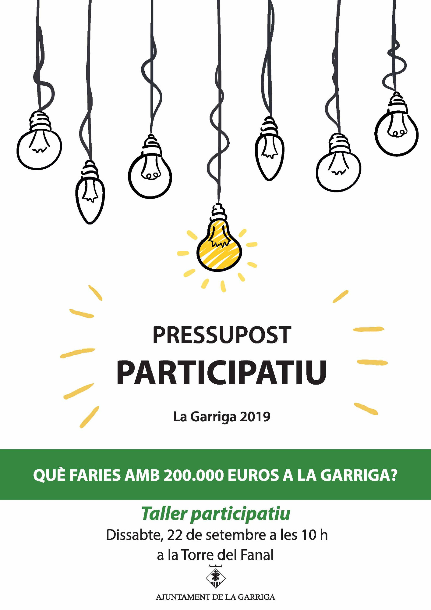 S'organitza el taller Top 10! per decidir les propostes finalistes del Pressupost Participatiu