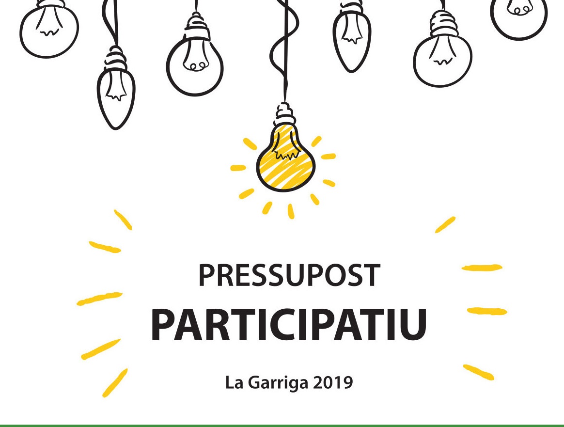 Ja es poden consultar les propostes finalistes del pressupost participatiu