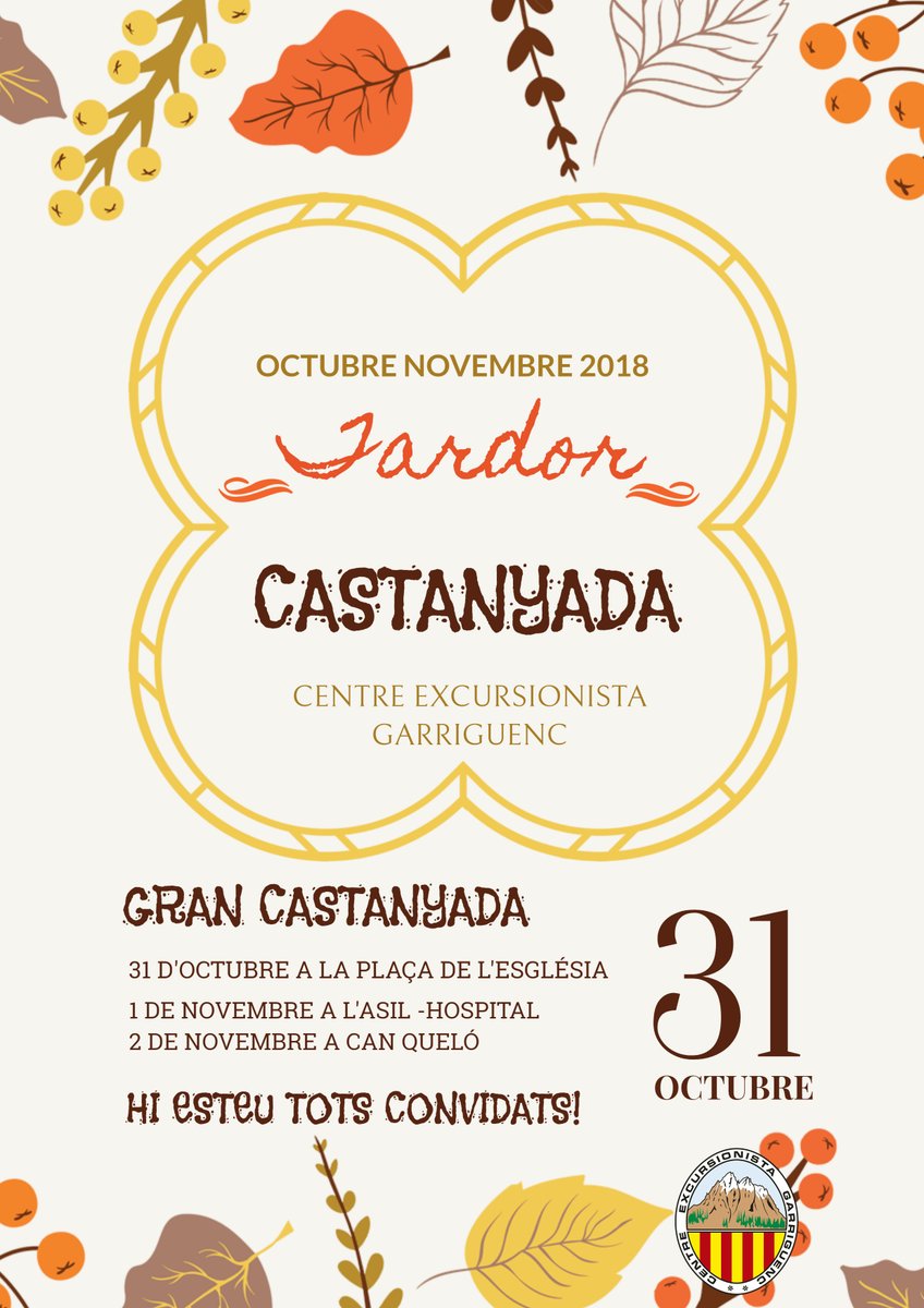 Celebreu la castanyada a la Garriga!