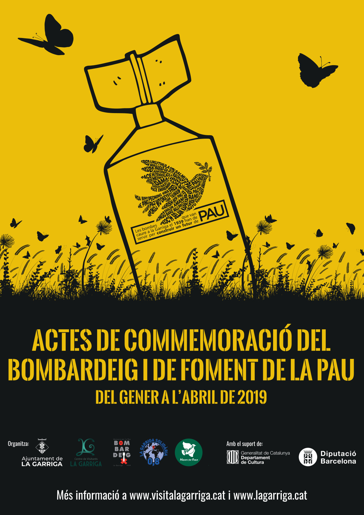 CommemoraciÃ³ del bombardeig a la Garriga 2019