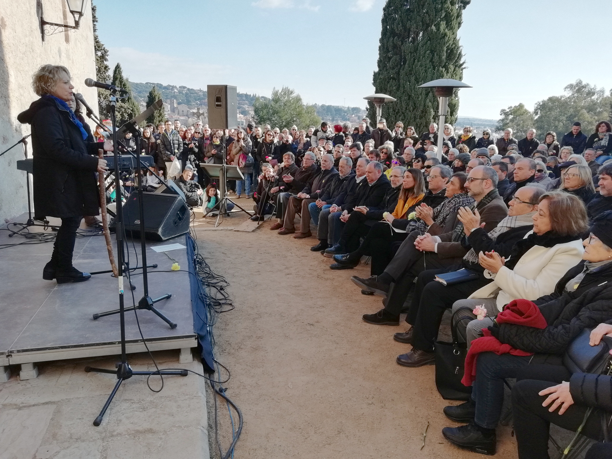 Emotiu acte de commemoració del bombardeig