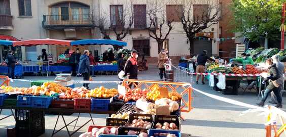 Comunicat de l'Ajuntament en relació al mercat setmanal