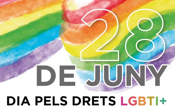 El 28 de juny és el Dia Mundial pels Drets LGTBI.