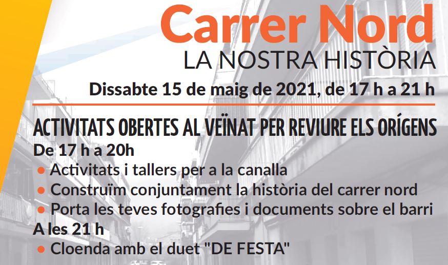 Reviure els orígens del carrer Nord