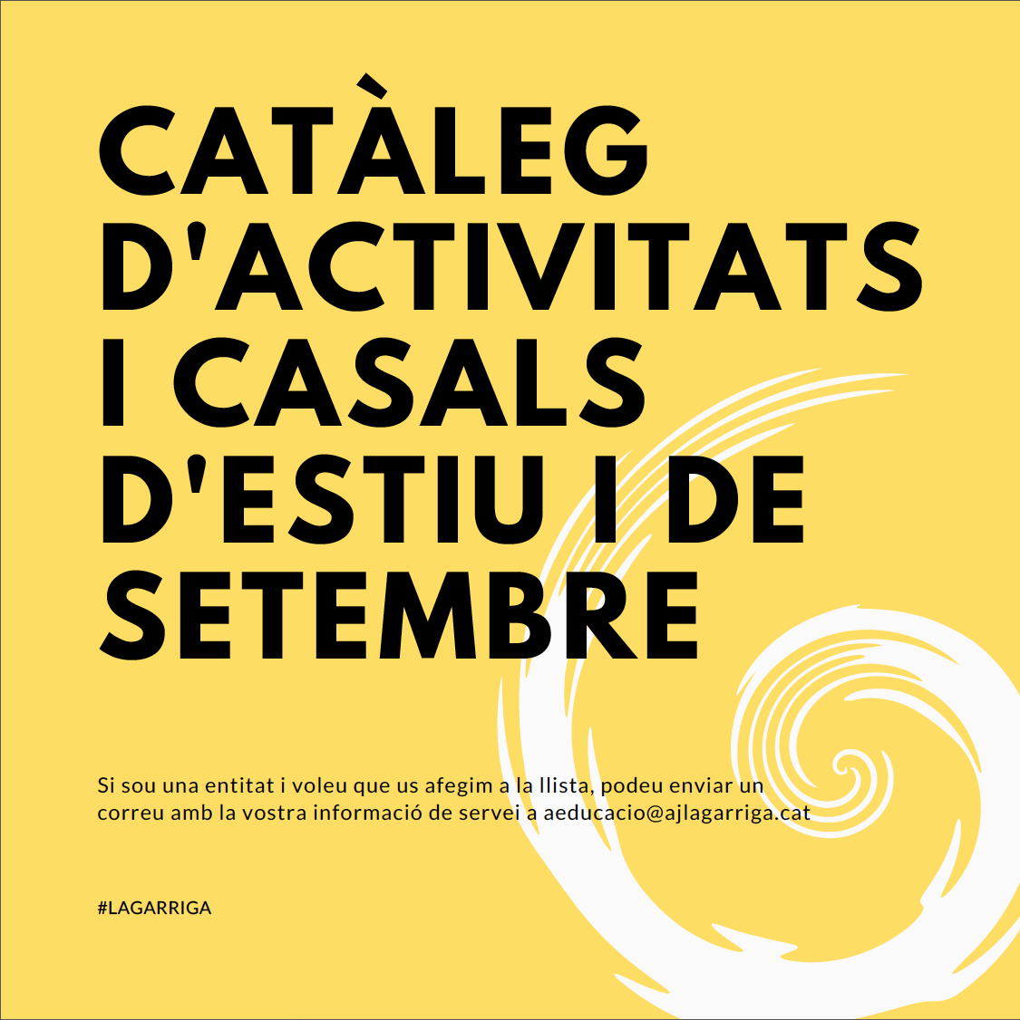 Ja podeu consultar el catàleg d'activitats i casals d'estiu