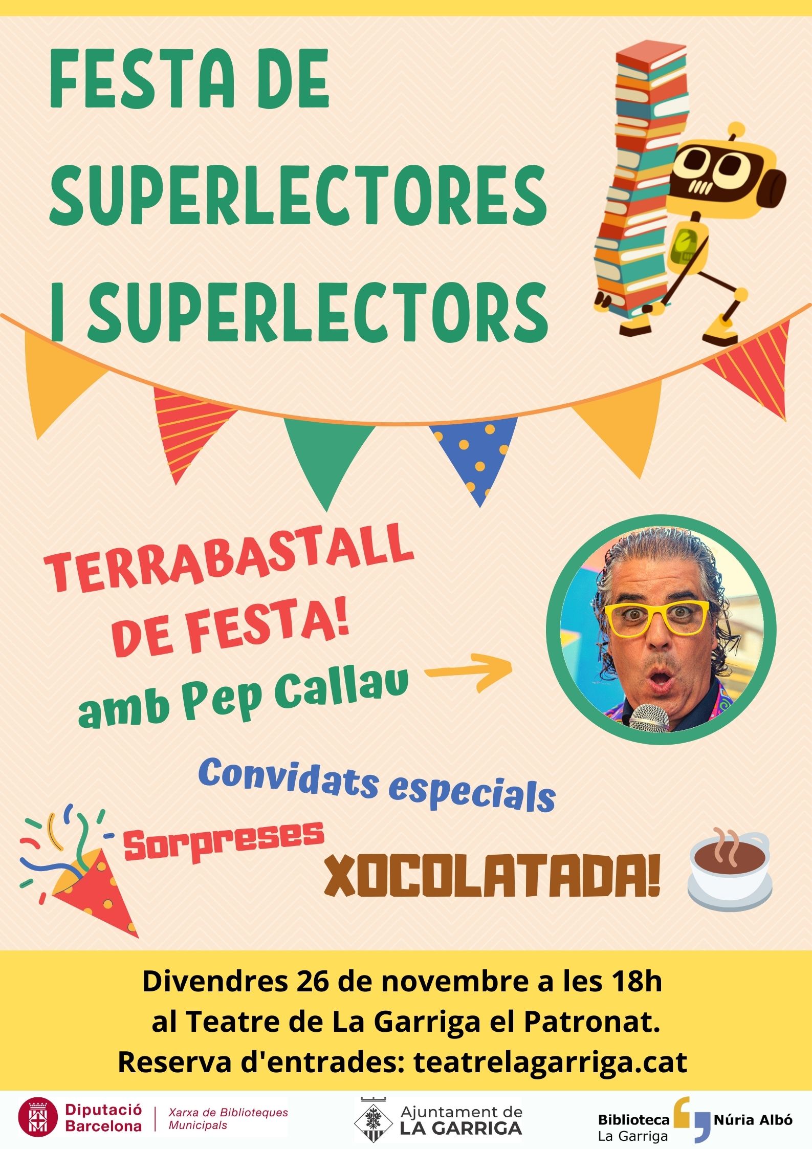 Torna la Festa de les Superlectores i els Superlectors!