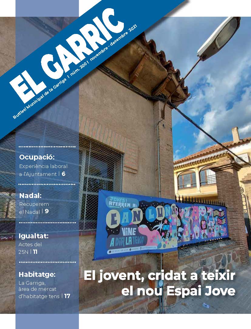 El Garric de novembre i desembre, ja en línia