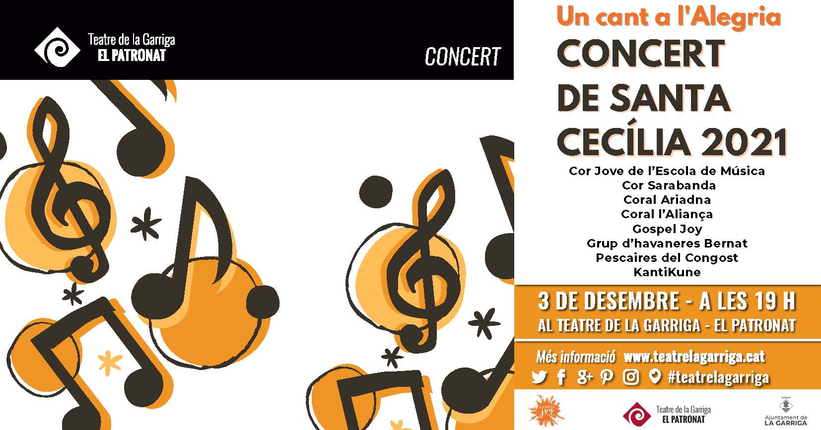 Concert de Santa Cecília, al Teatre