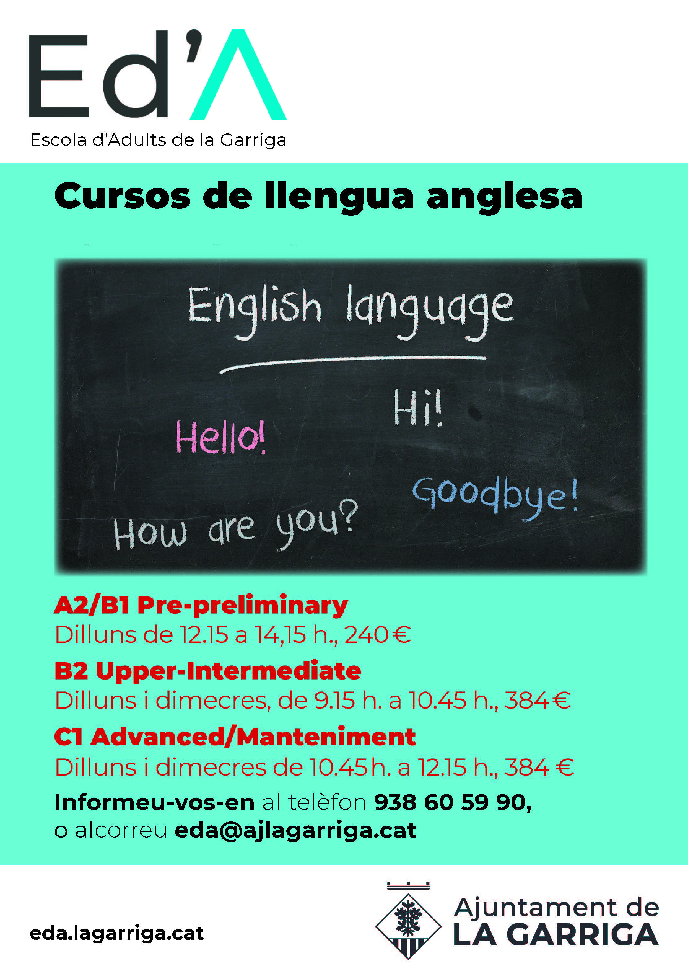 Cursos de l'Ed'A