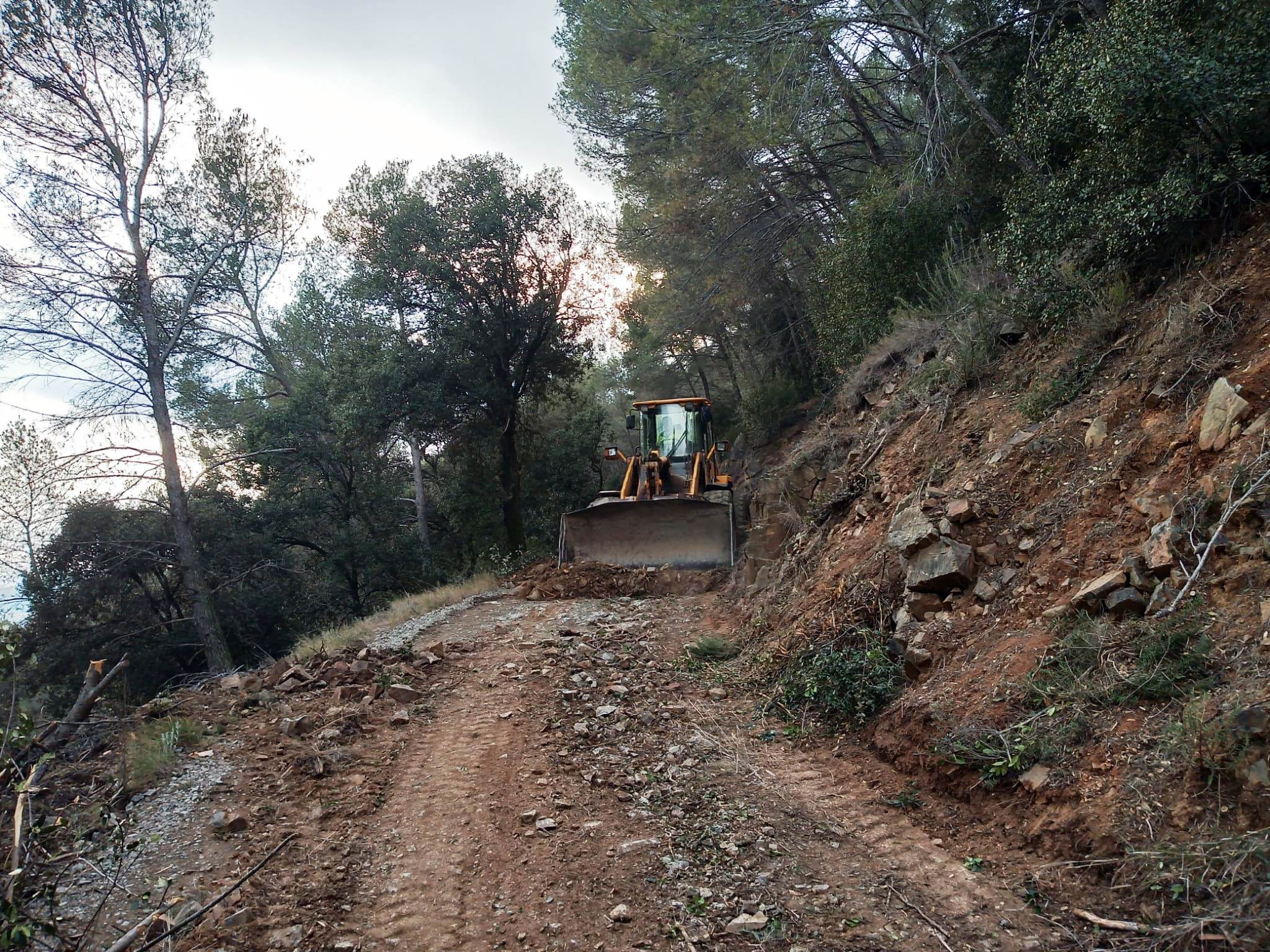 Millora de pistes forestals de la xarxa del Pla de Prevenció d'Incendis