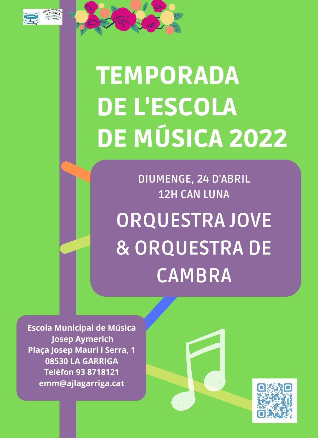 Concert de l'Orquestra Jove i l'Orquestra de Cambra de l'EMM