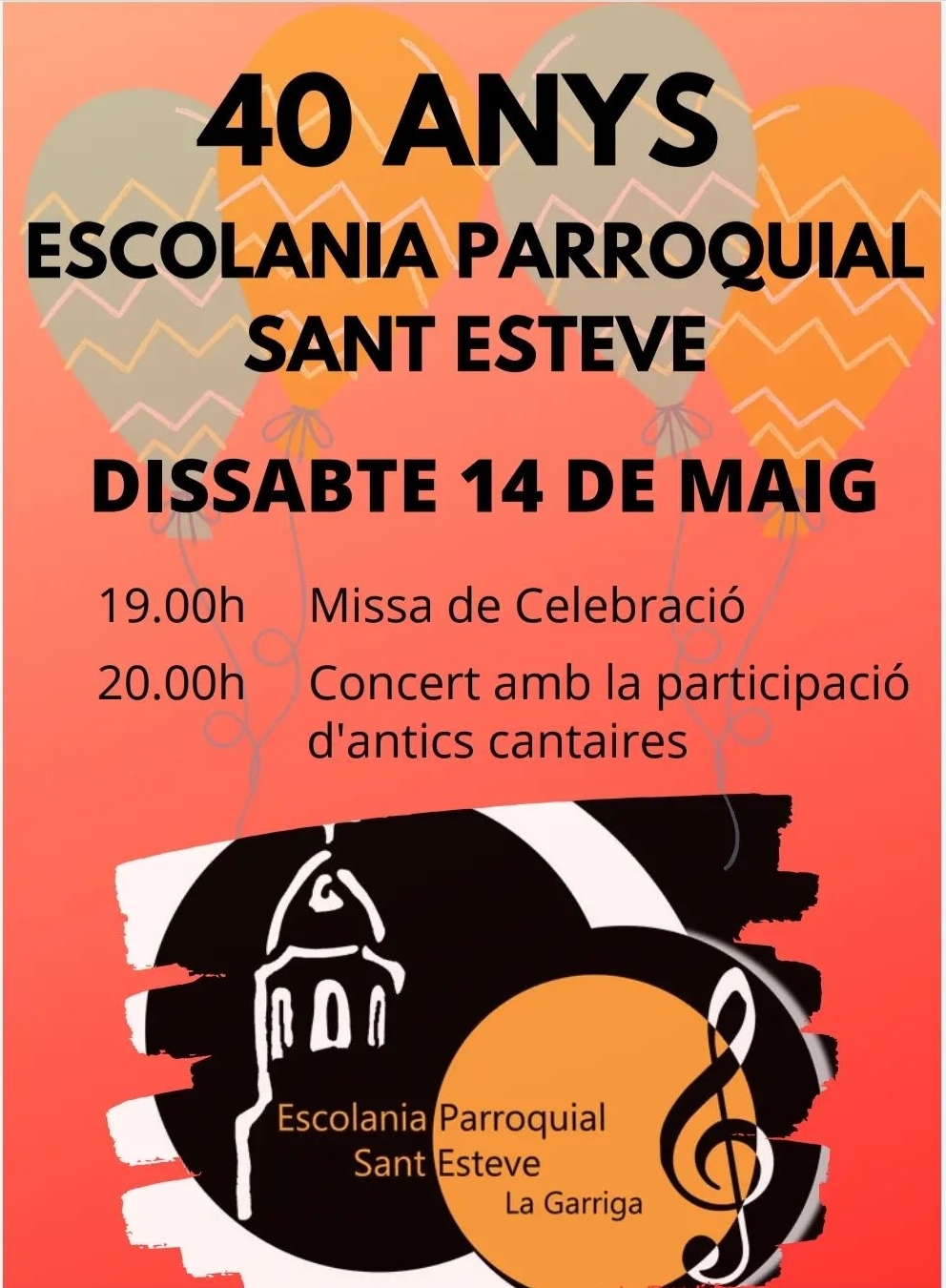 40 anys de l'Escolania Parroquial Sant Esteve