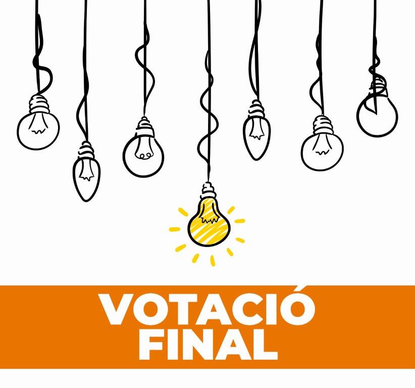 Comença la votació final del pressupost participatiu