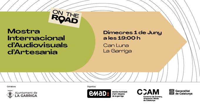 Mostra Internacional d'Audiovisuals d'Artesania #OnTheRoad