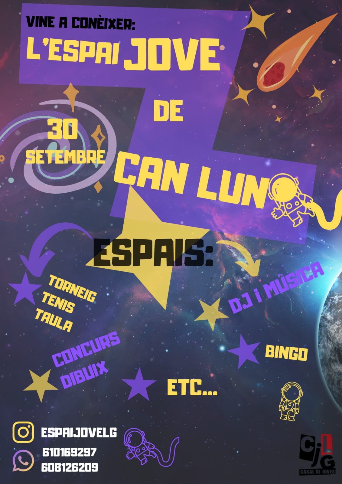 Veniu a conèixer el nou Espai Jove de Can Luna