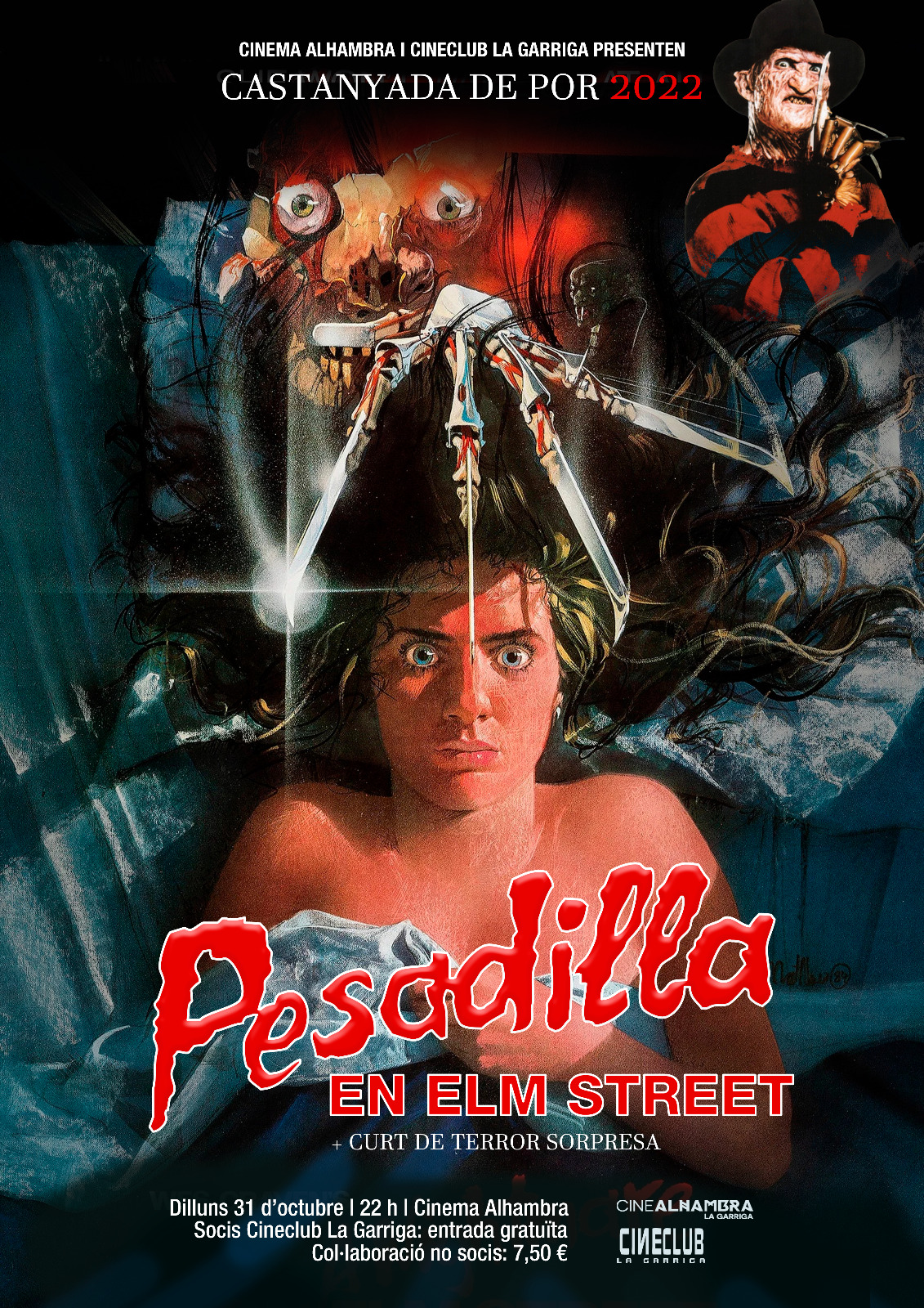 Castanyada de por: Pesadilla en Elm Street