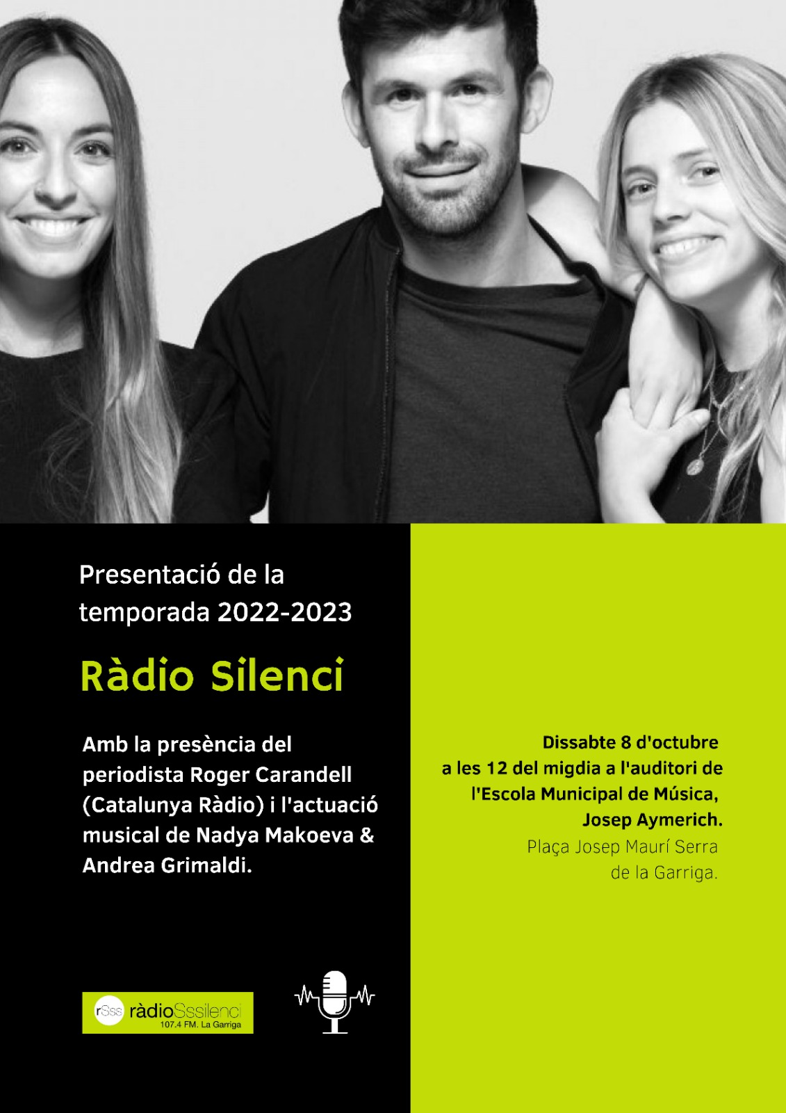 Presentació de la temporada de Ràdio Silenci