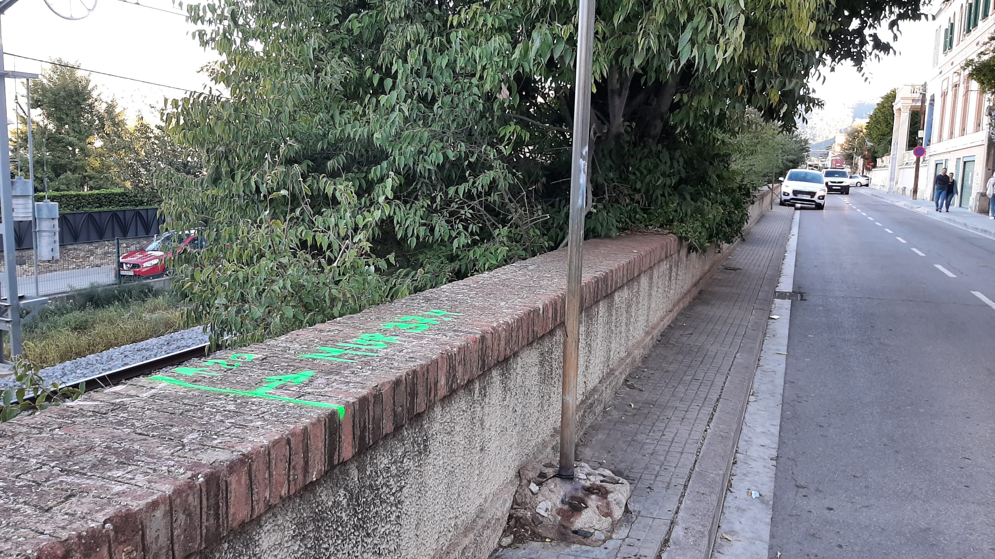 Afectacions al trànsit a la Ronda del Carril per les obres d'ADIF