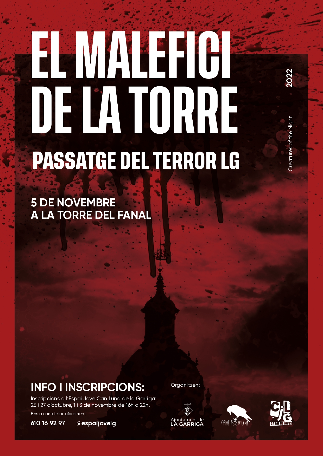 La Torre del Fanal es converteix en passatge del terror