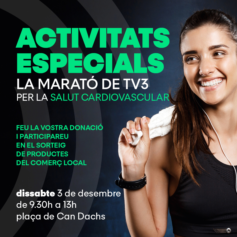 Activitats esportives per la Marató de TV3