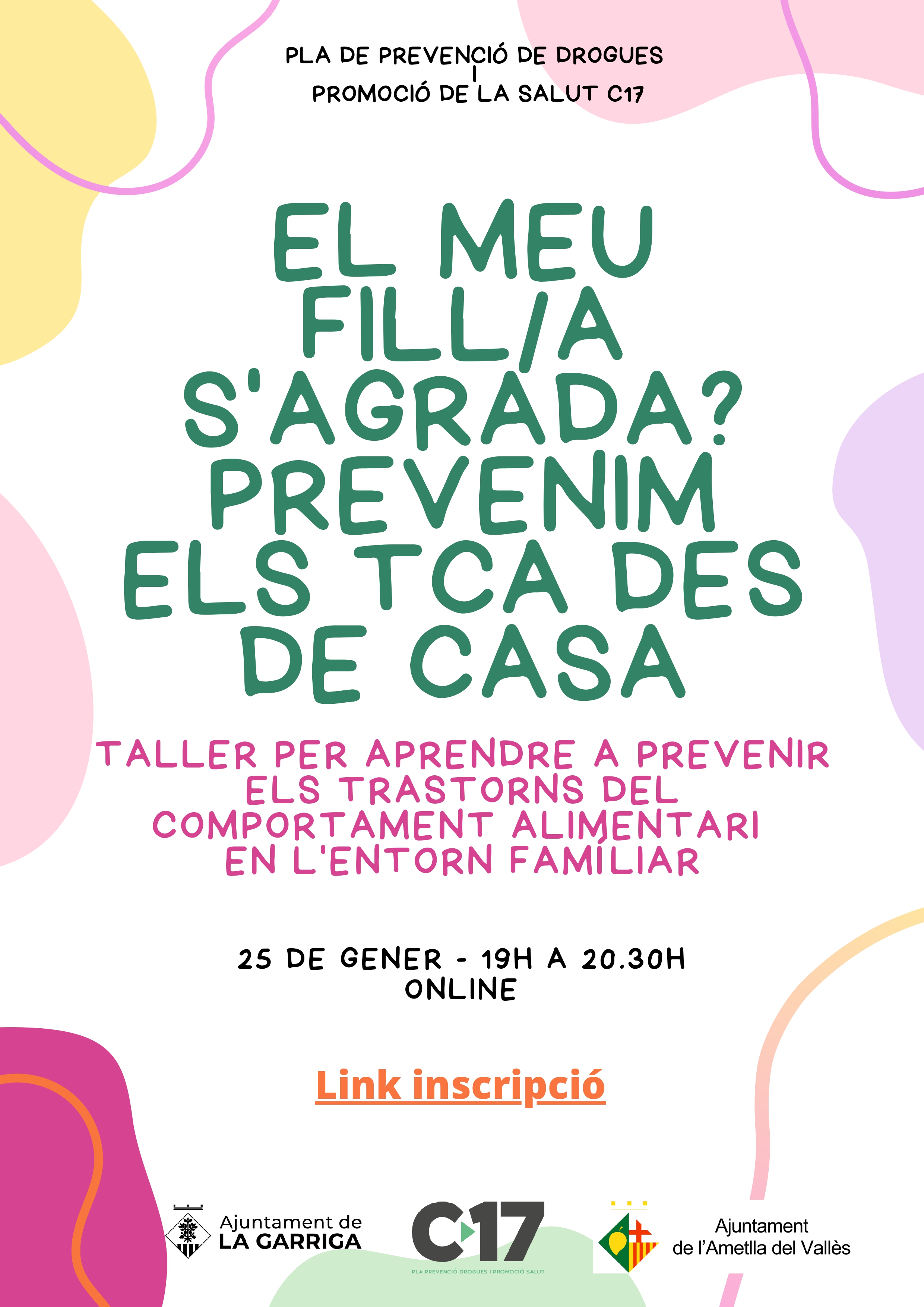 Taller C17 transtorns conducta alimentària la Garriga