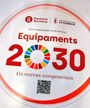 Distintiu equipaments 2023 la Garriga Diputació Barcelona esport